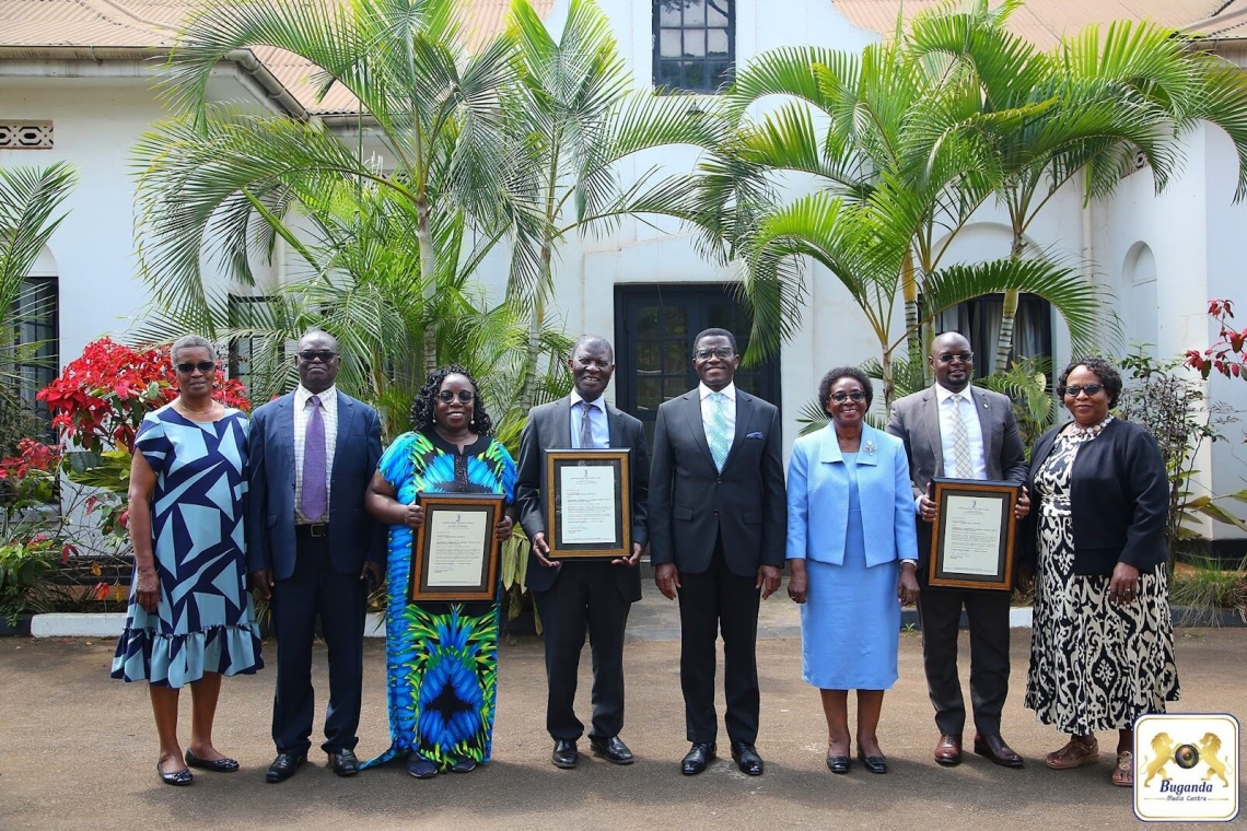The Katikkiro Inaugurates the New Health Board for the Buganda Kingdom
